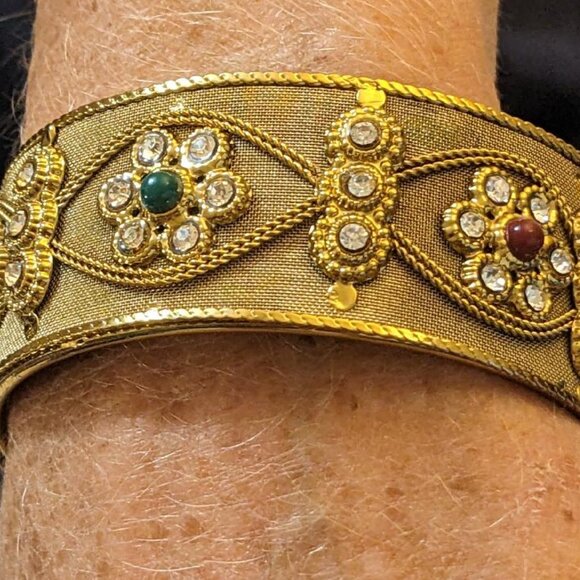 Gorgeous Ruby and Emerald Bracelet NWOT - Picture 7 of 7